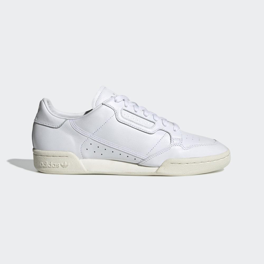 Adidas Men's Continental 80 Originals Shoes White Ireland EE6329